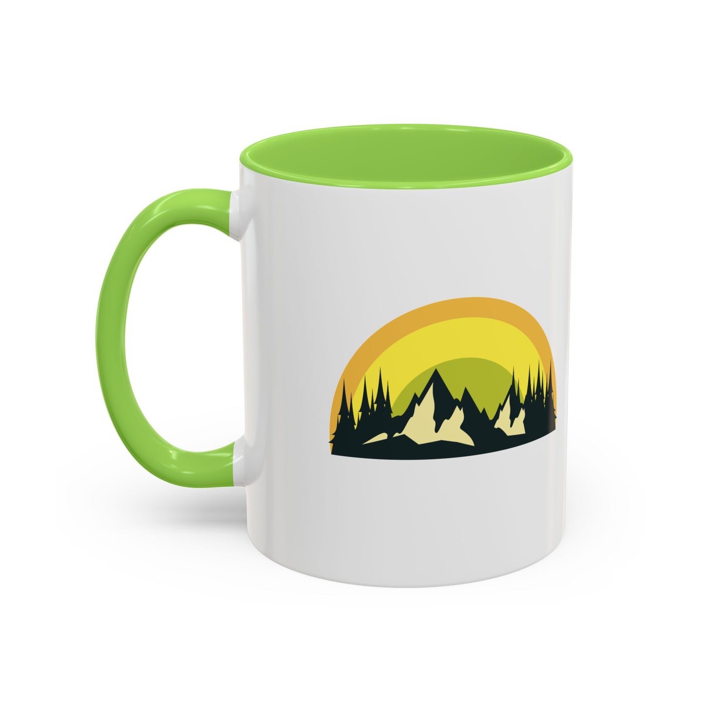 Sunset Landscape Mug | Colorful Coffee Cup, Nature Lover Gift, Camping Decor, Home & Kitchen, Eco-Friendly Drinkware