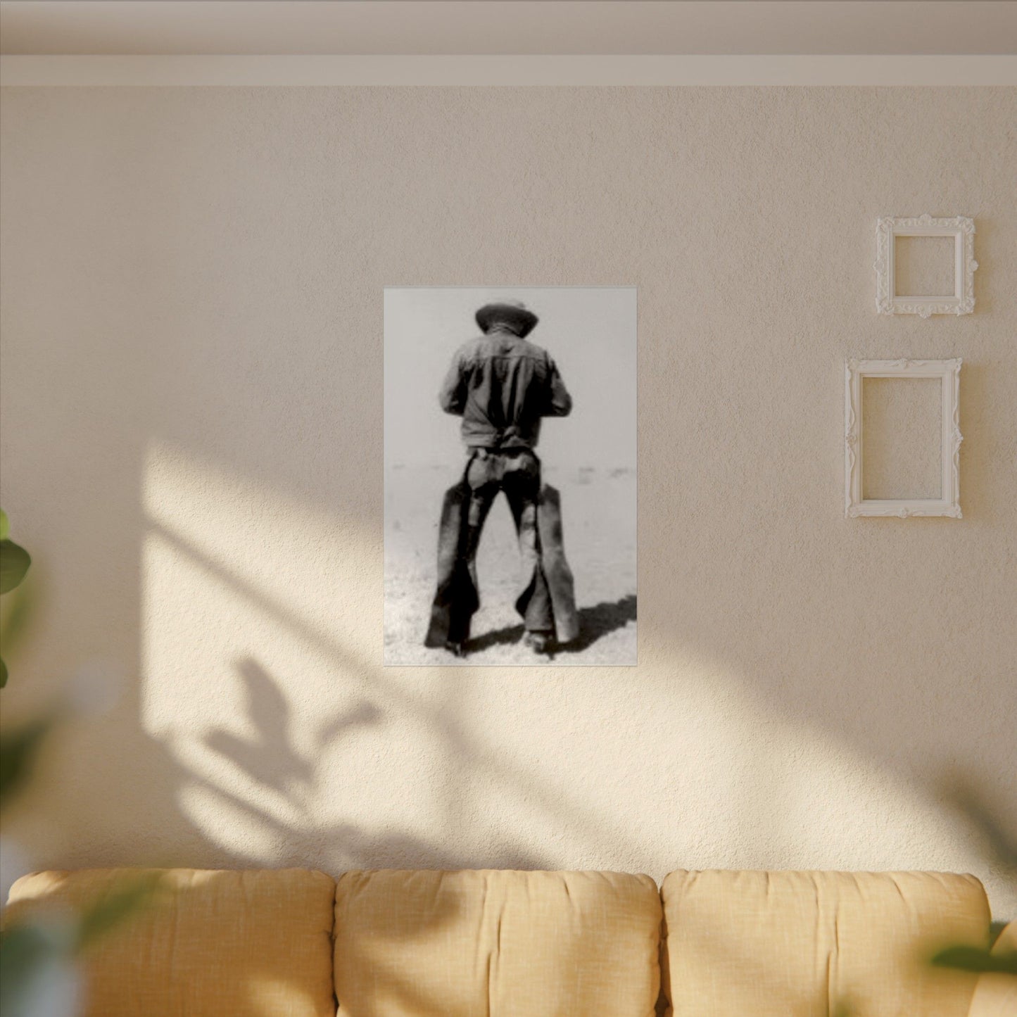 Chaps My Biscuits – Western Textured Watercolor Matte Posters