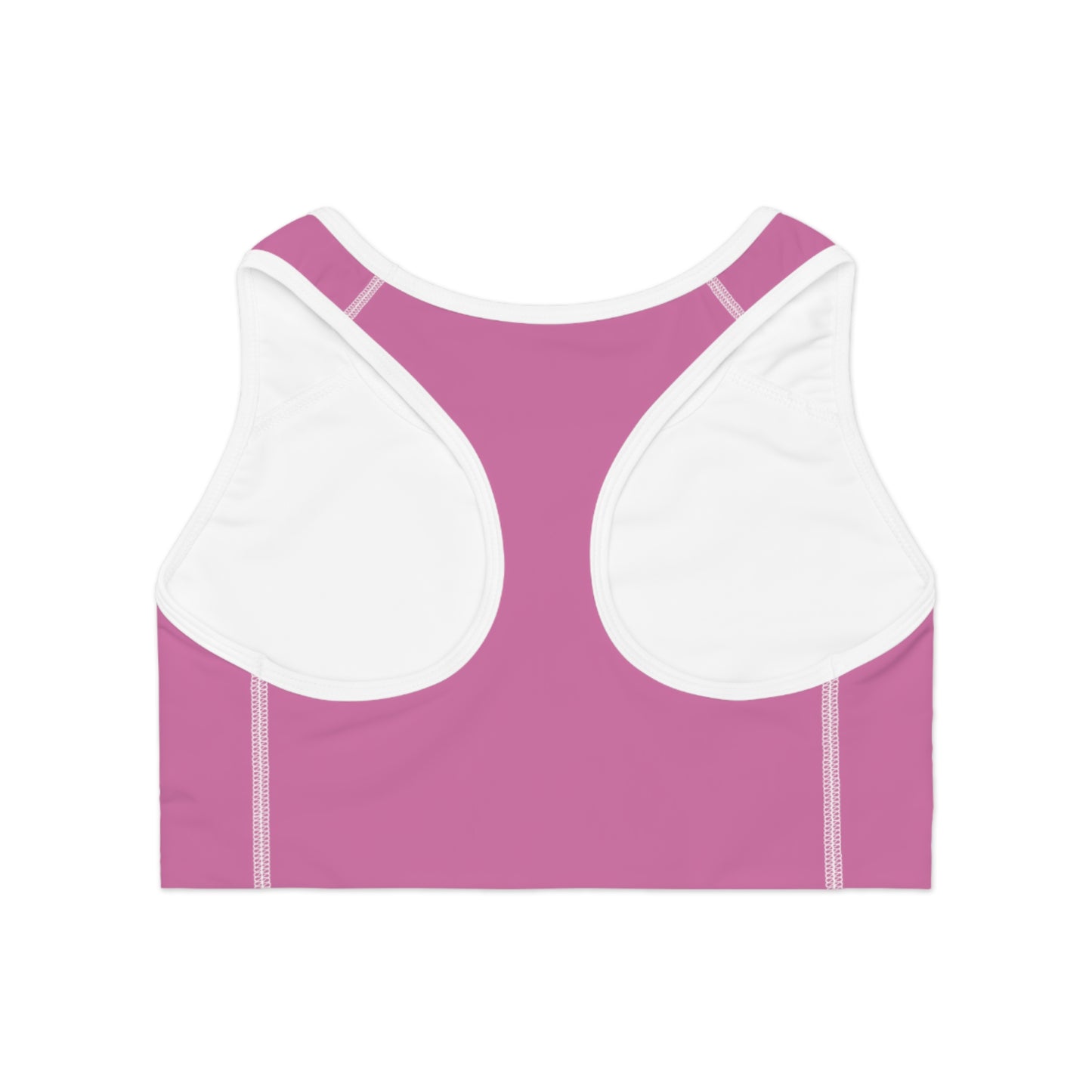 Arrow Ridge Light Pink Stylish Sports Bra for Active Women, Workout Top, Gym Essential, Fitness Apparel, Athleisure Wear, Yoga Gear