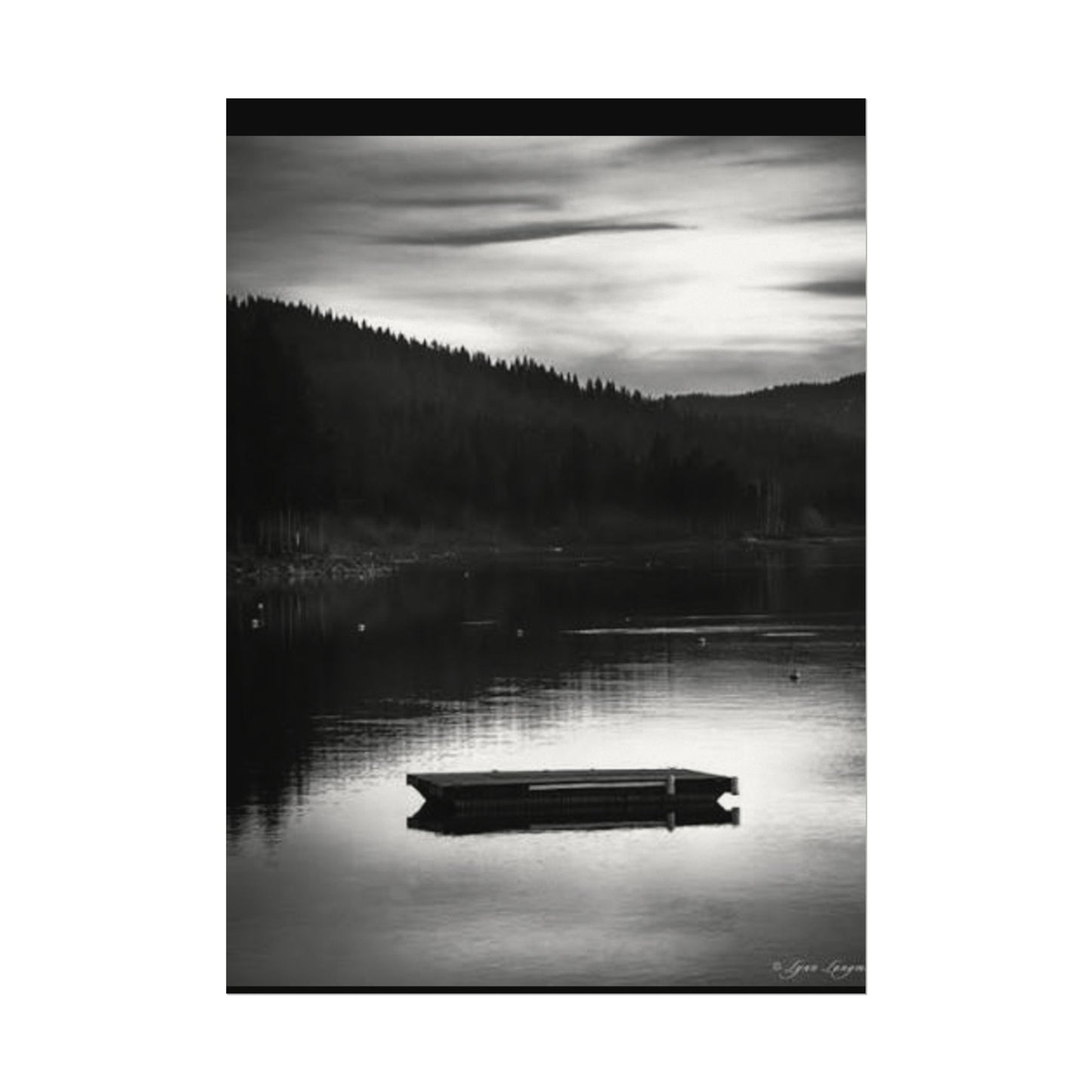 He Leads Me Beside Still Waters – Western Textured Watercolor Matte Posters