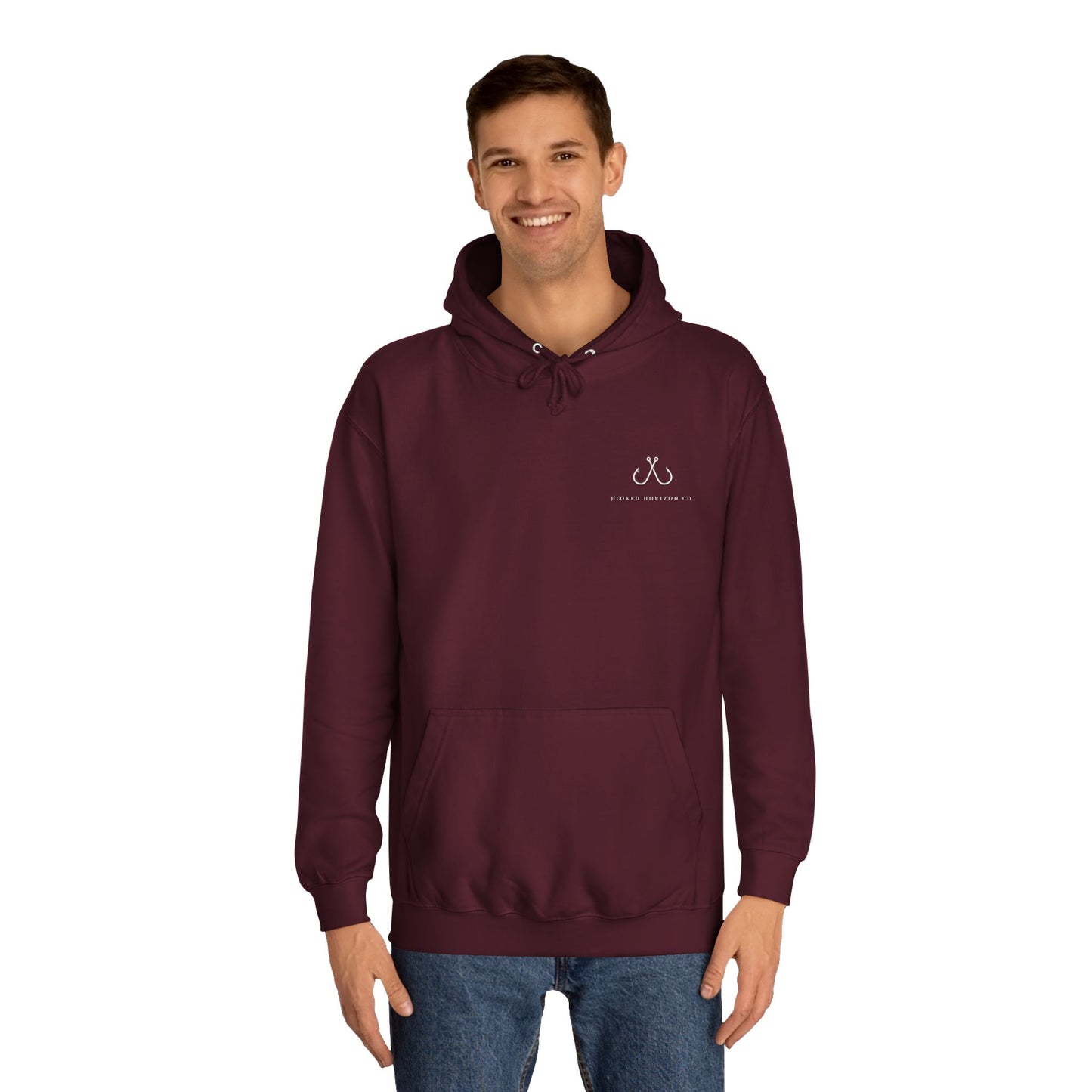 Deep Drift Unisex College Hoodie, Trendy Sweatshirt, Casual Wear, Gift for Students, Nautical Fashion, Beach Vibes Apparel