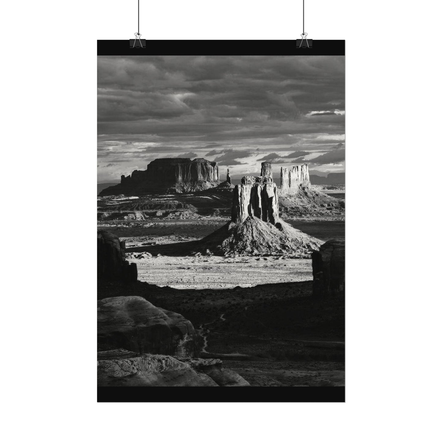 Vast Wonderland – Western Textured Watercolor Matte Posters