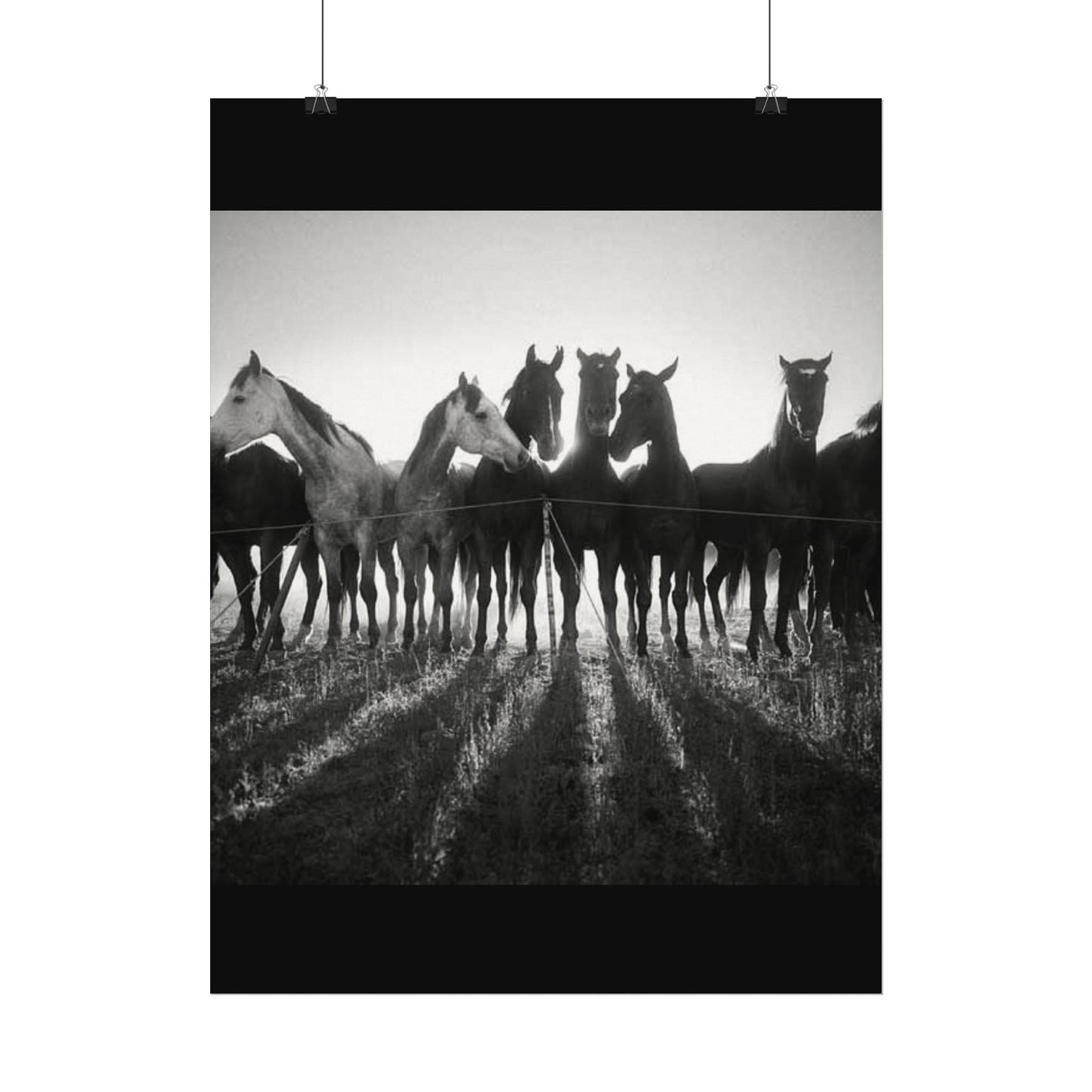 When Dawn Breaks – Western Textured Watercolor Matte Posters