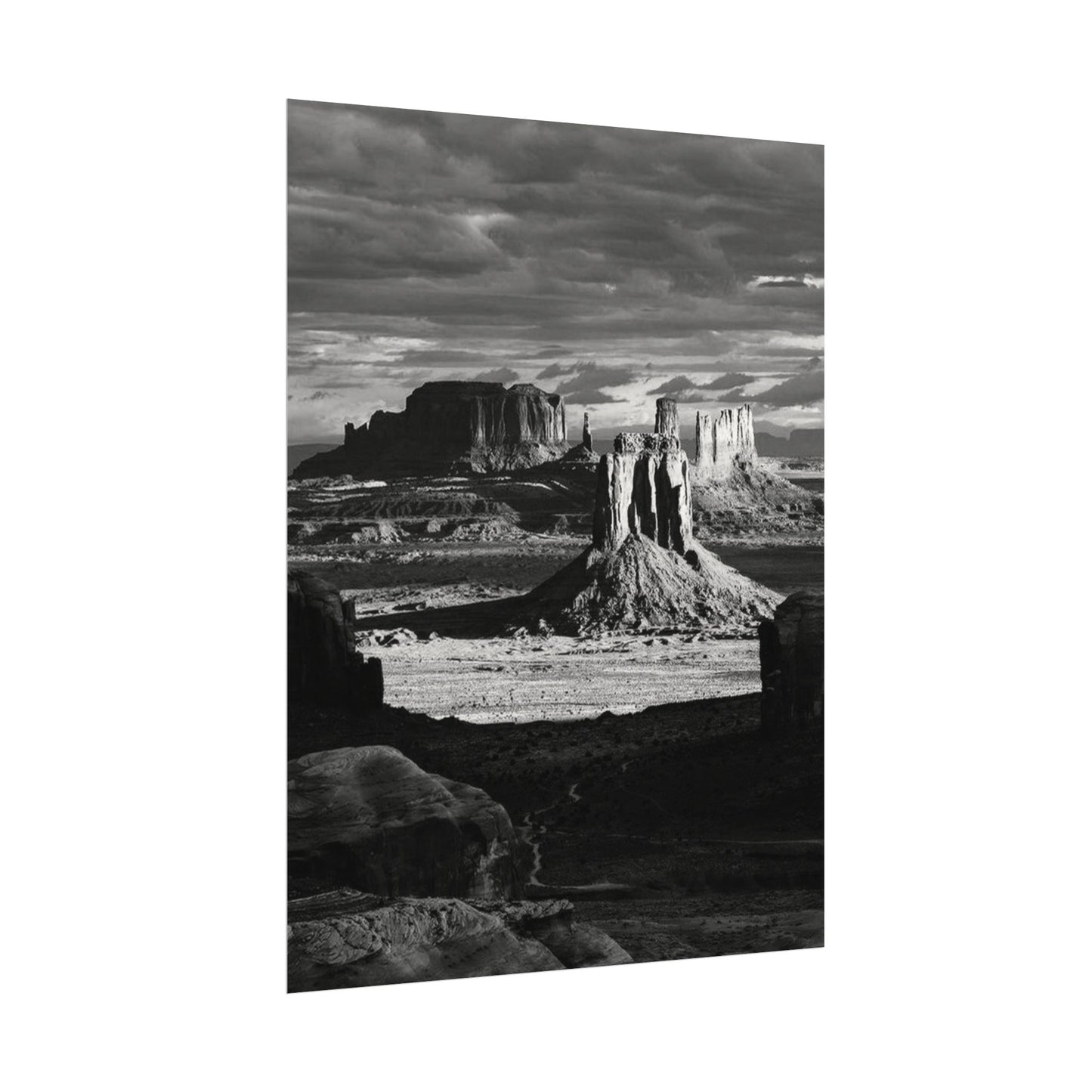 Vast Wonderland – Western Textured Watercolor Matte Posters