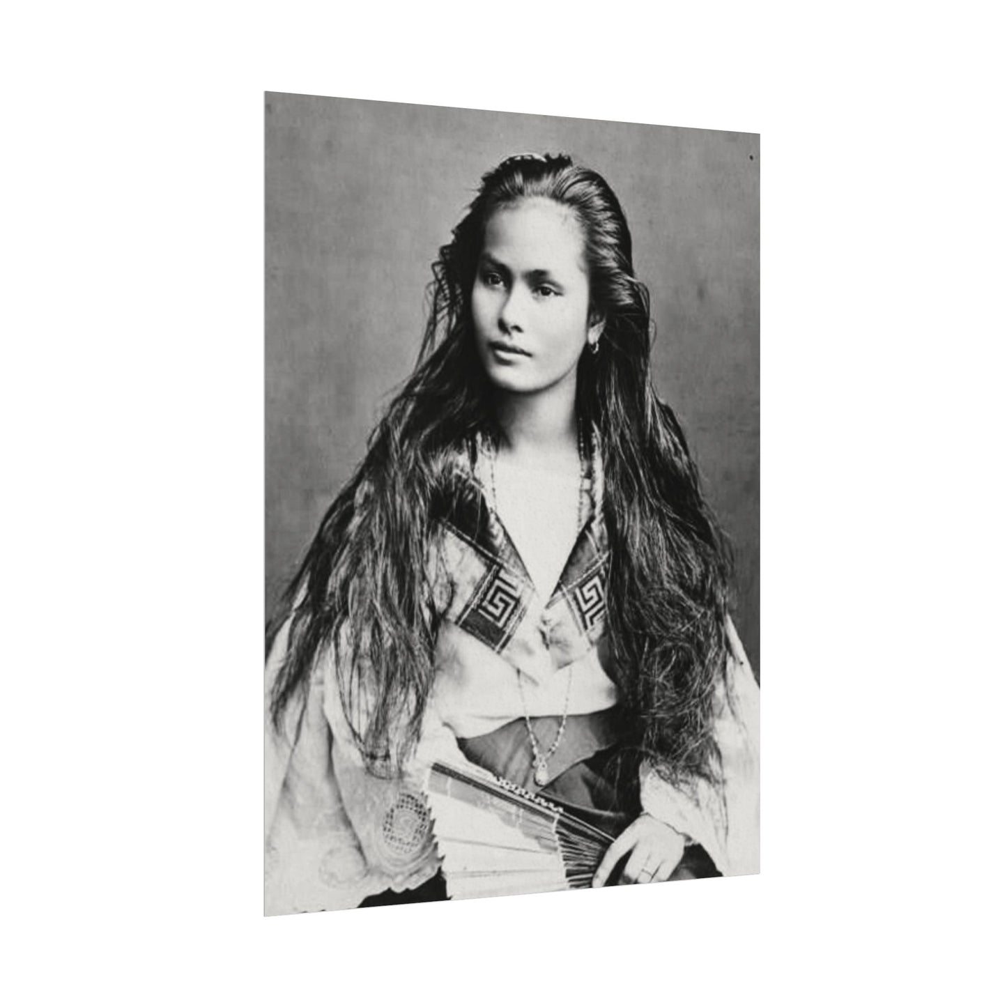 Daughter Of The Nation– Western Textured Watercolor Matte Posters