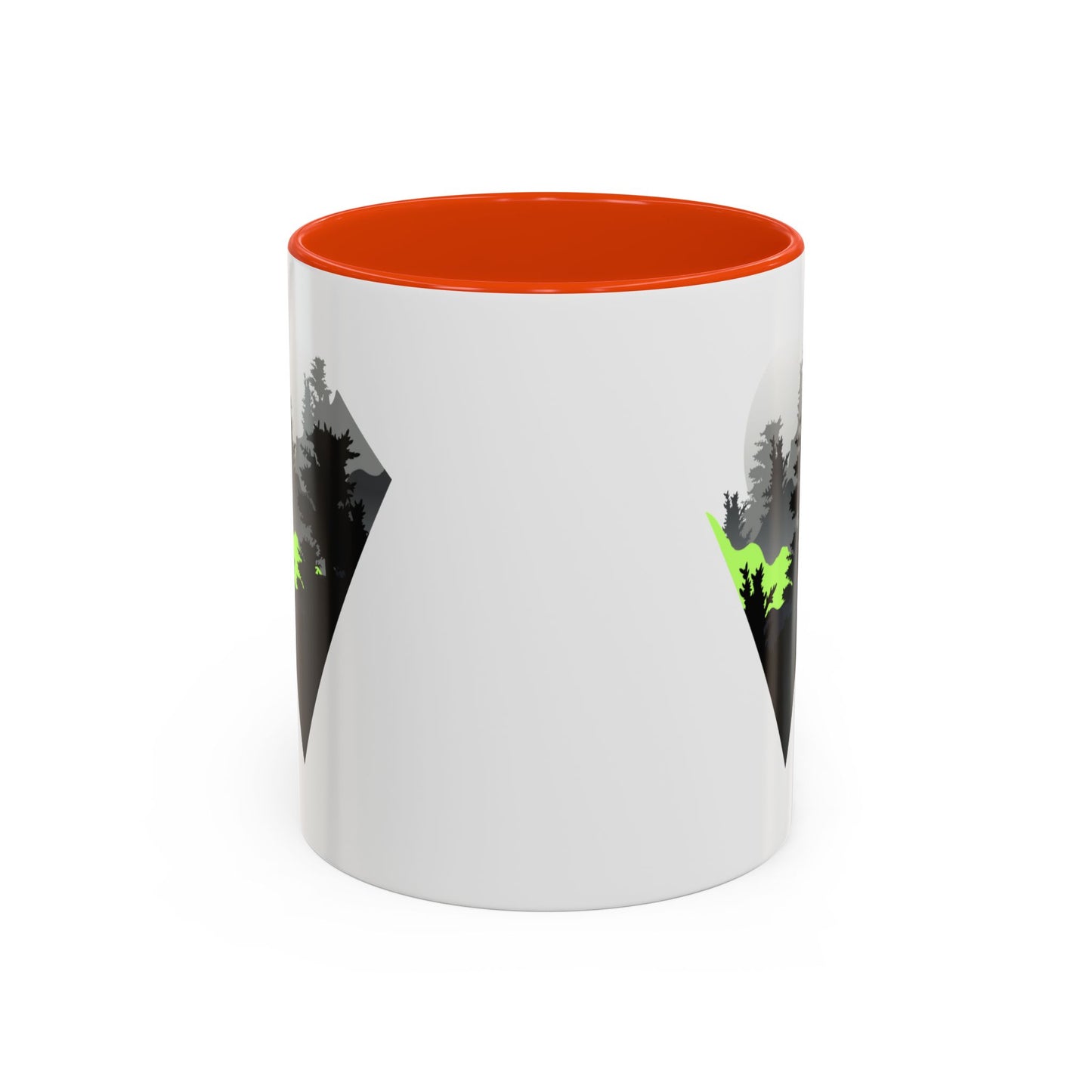 Sleek Forest Mug: Nature-Inspired Coffee Cup, Perfect for Outdoor Lovers, Gift for Nature Enthusiasts, Eco-Friendly Present