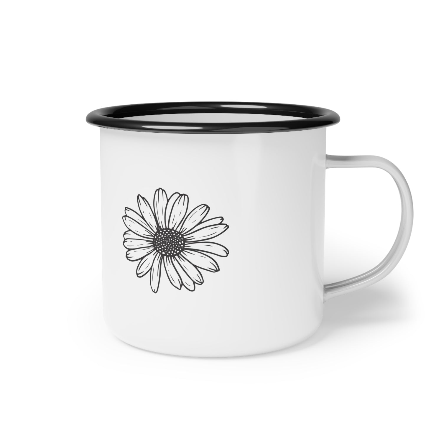 Mountain Sunrise Enamel Camp Cup, Outdoor Mug, Camping Gear, Travel Mug, Hiking Gift, Adventure Coffee Cup