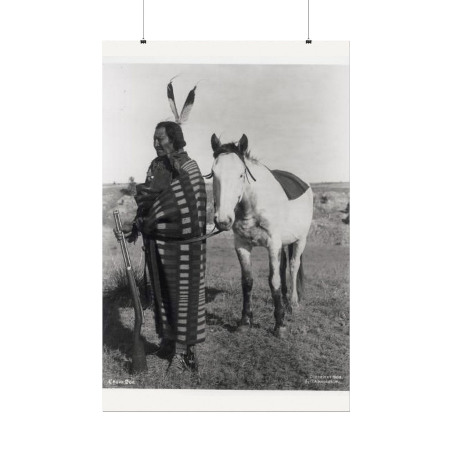 Sacred Ties – Western Textured Watercolor Matte Posters