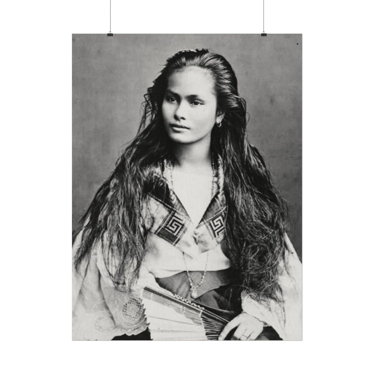 Daughter Of The Nation– Western Textured Watercolor Matte Posters