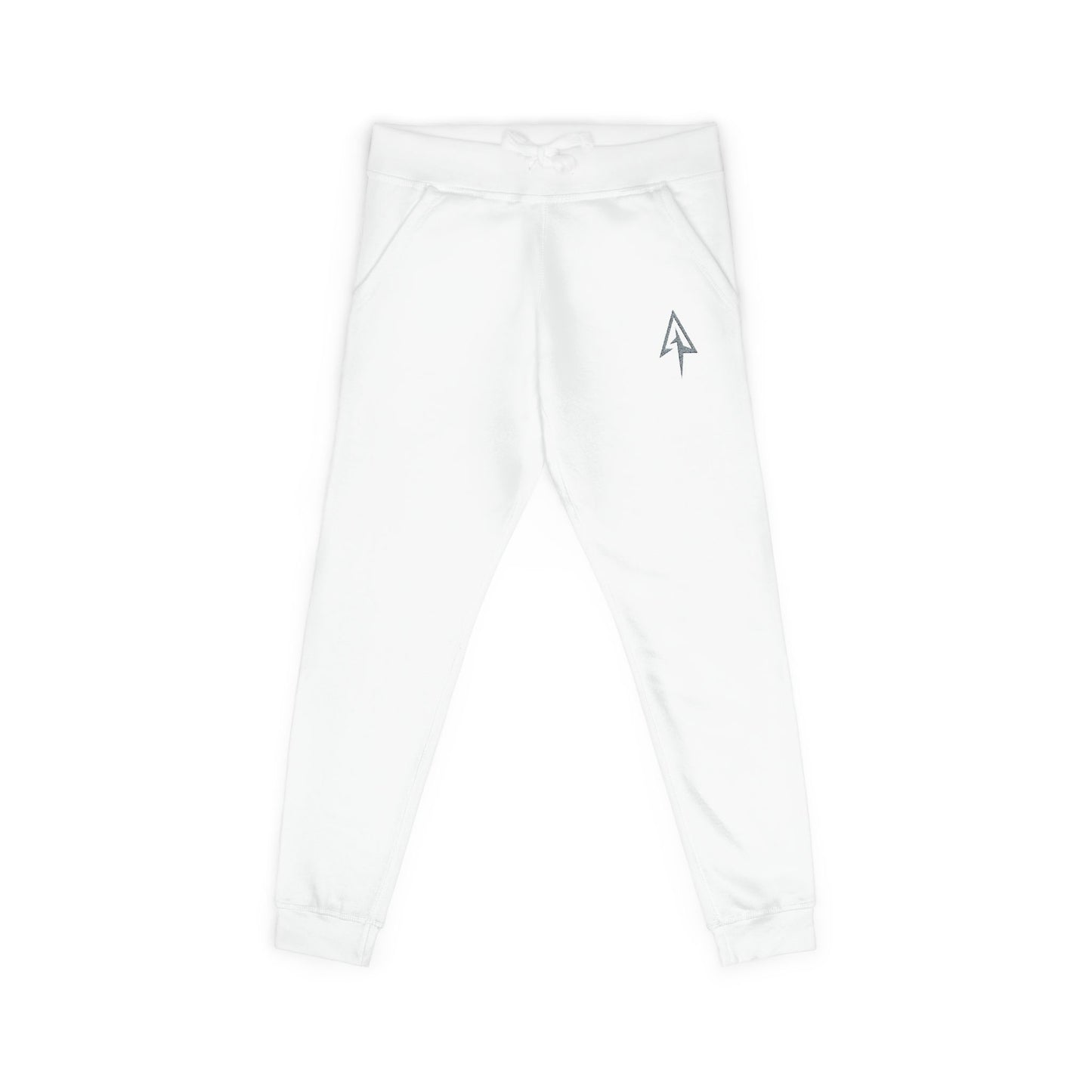 Arrow Ridge Cozy Embroidered Unisex Fleece Sweatpants for Relaxation, Casual Wear, Gifts, Holiday Comfort, Lounge Wear