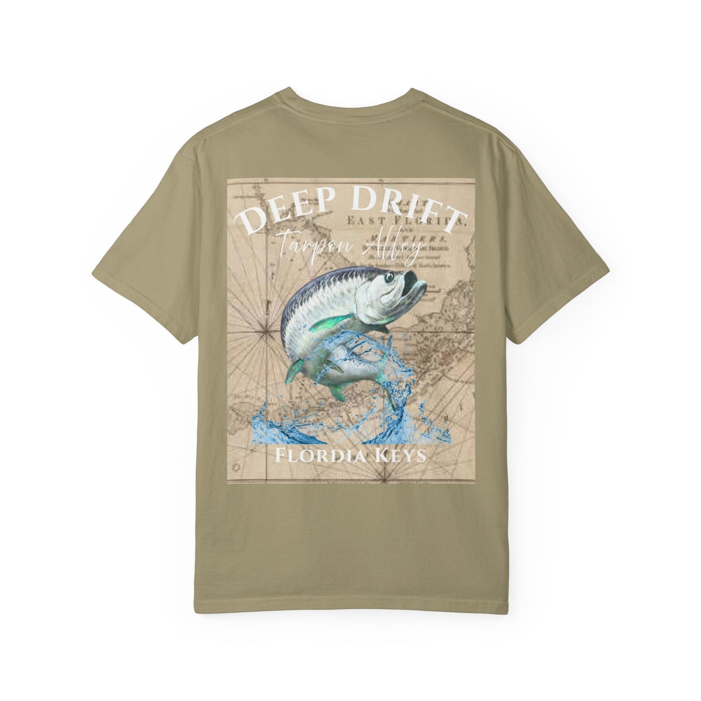 Tarpon Alley Fishing T-Shirt - Florida Keys Fishing Tee for Angler Lovers