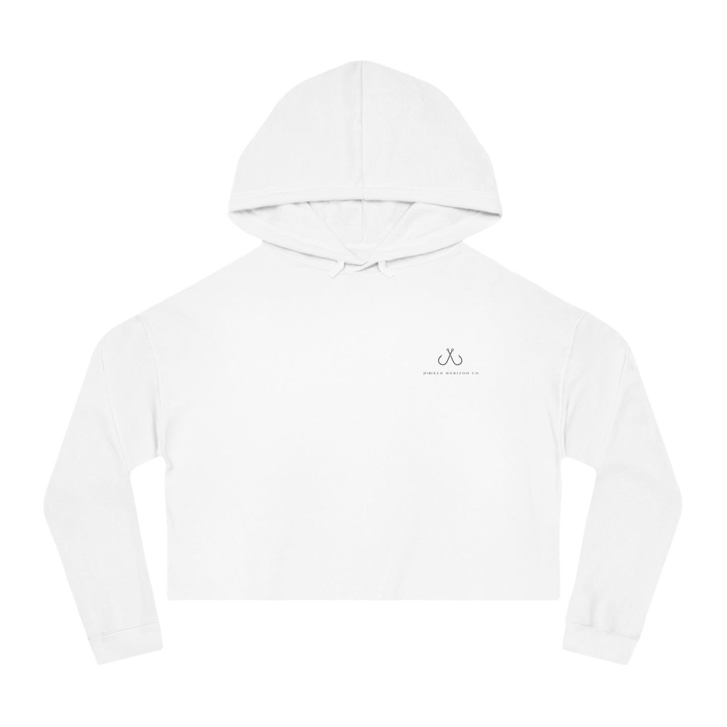 Mahi Mahi Dolphin Fishing Crop Sweatshirt