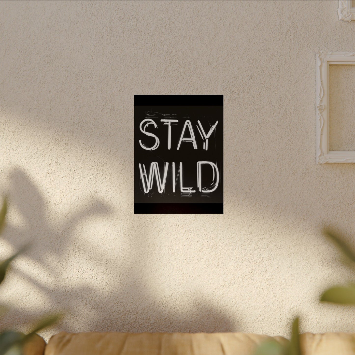 Stay Wild – Western Textured Watercolor Matte Posters