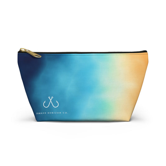 Vibrant Gradient Accessory Pouch | Makeup Bag, Travel Organizer, Gift for Her, Beach Essentials, Stylish Storage