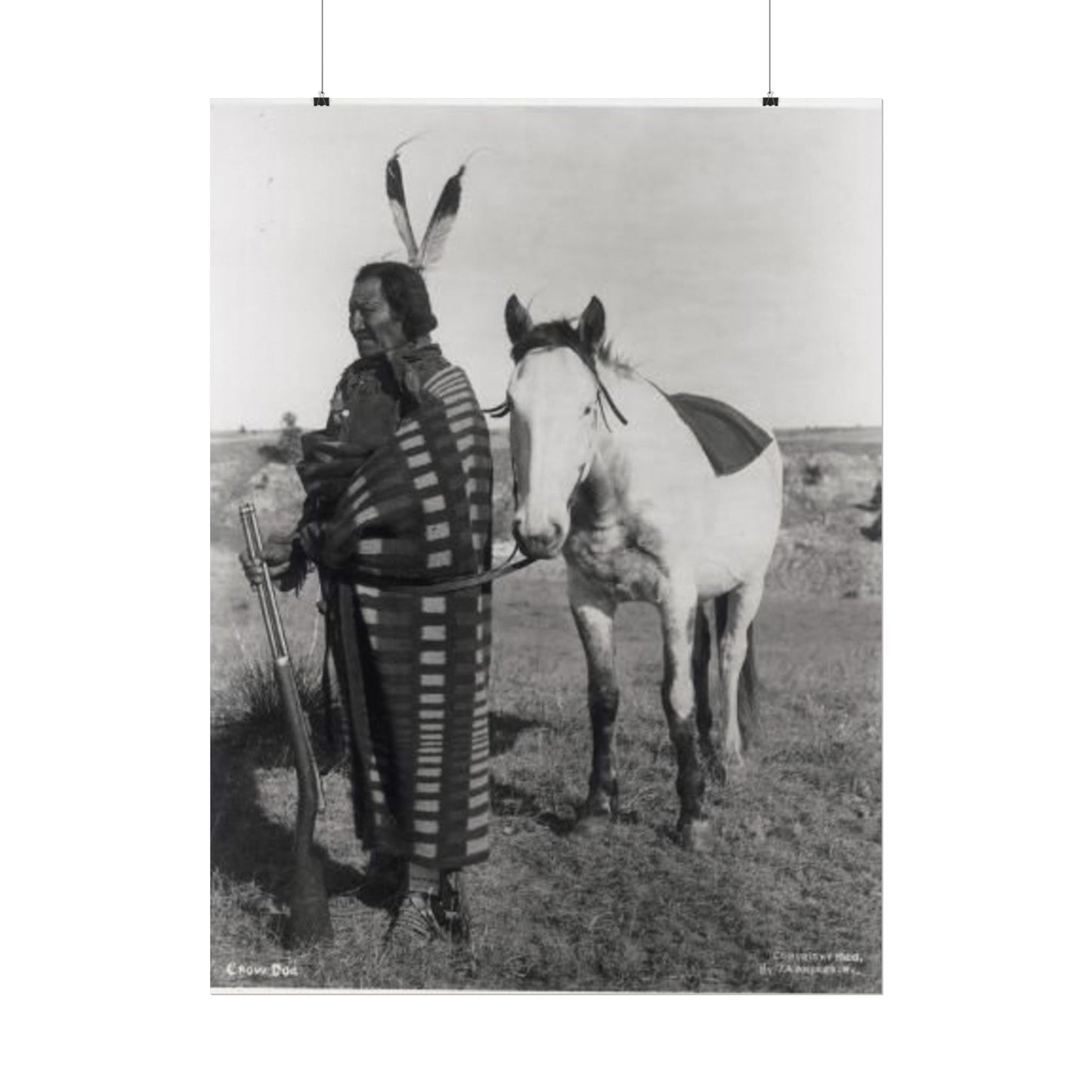 Sacred Ties – Western Textured Watercolor Matte Posters