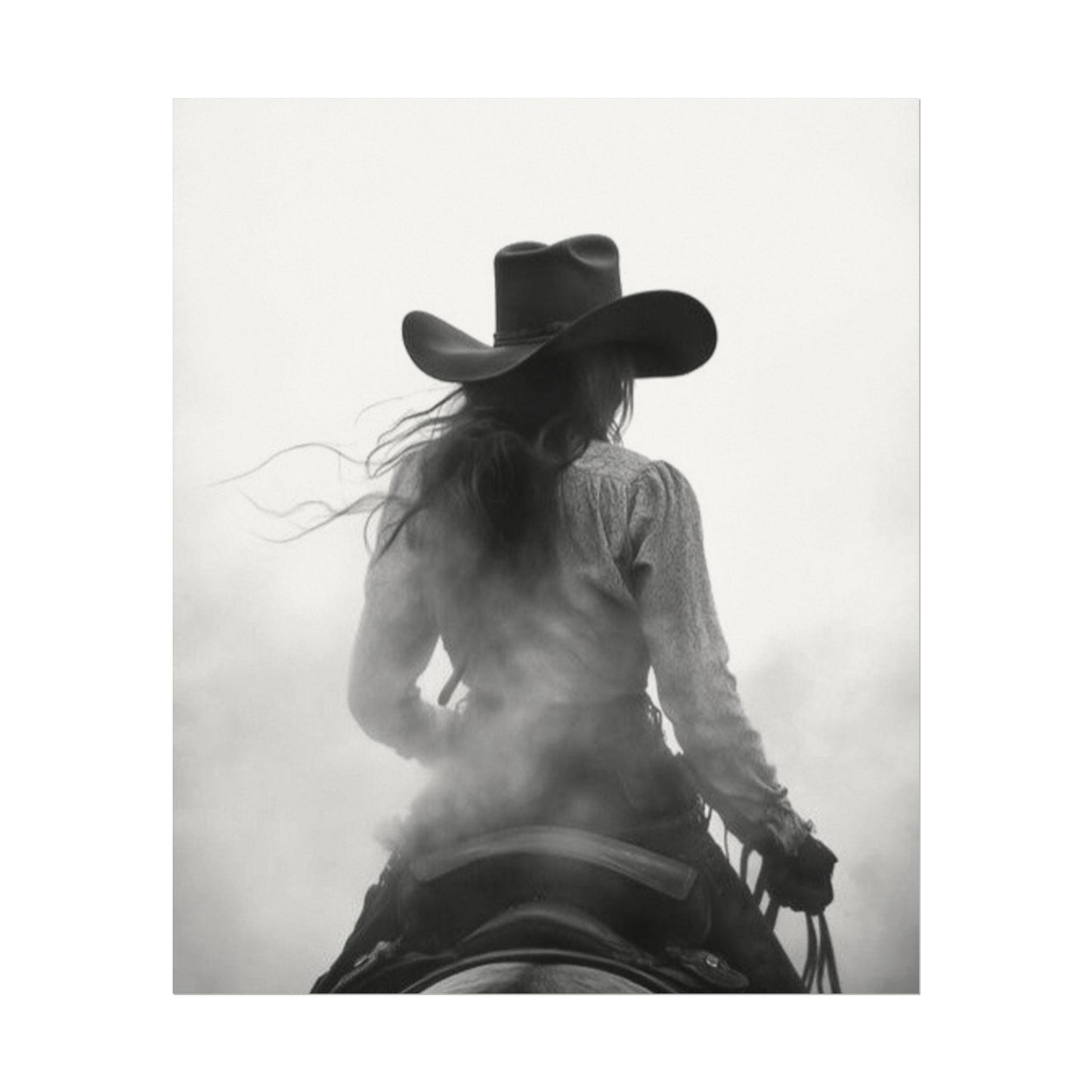 Whispers In The Dust– Western Textured Watercolor Matte Posters