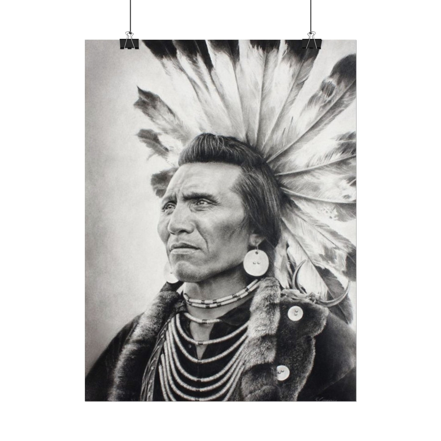 Standing Strength & Rooted Legacies – Western Textured Watercolor Matte Posters