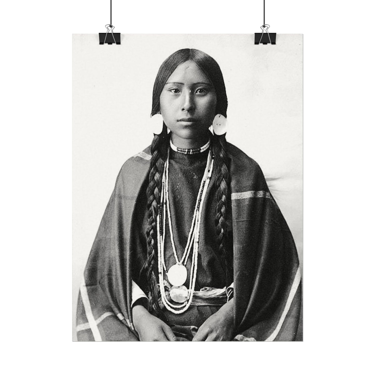 1915 Spokane Beauty – Western Textured Watercolor Matte Posters