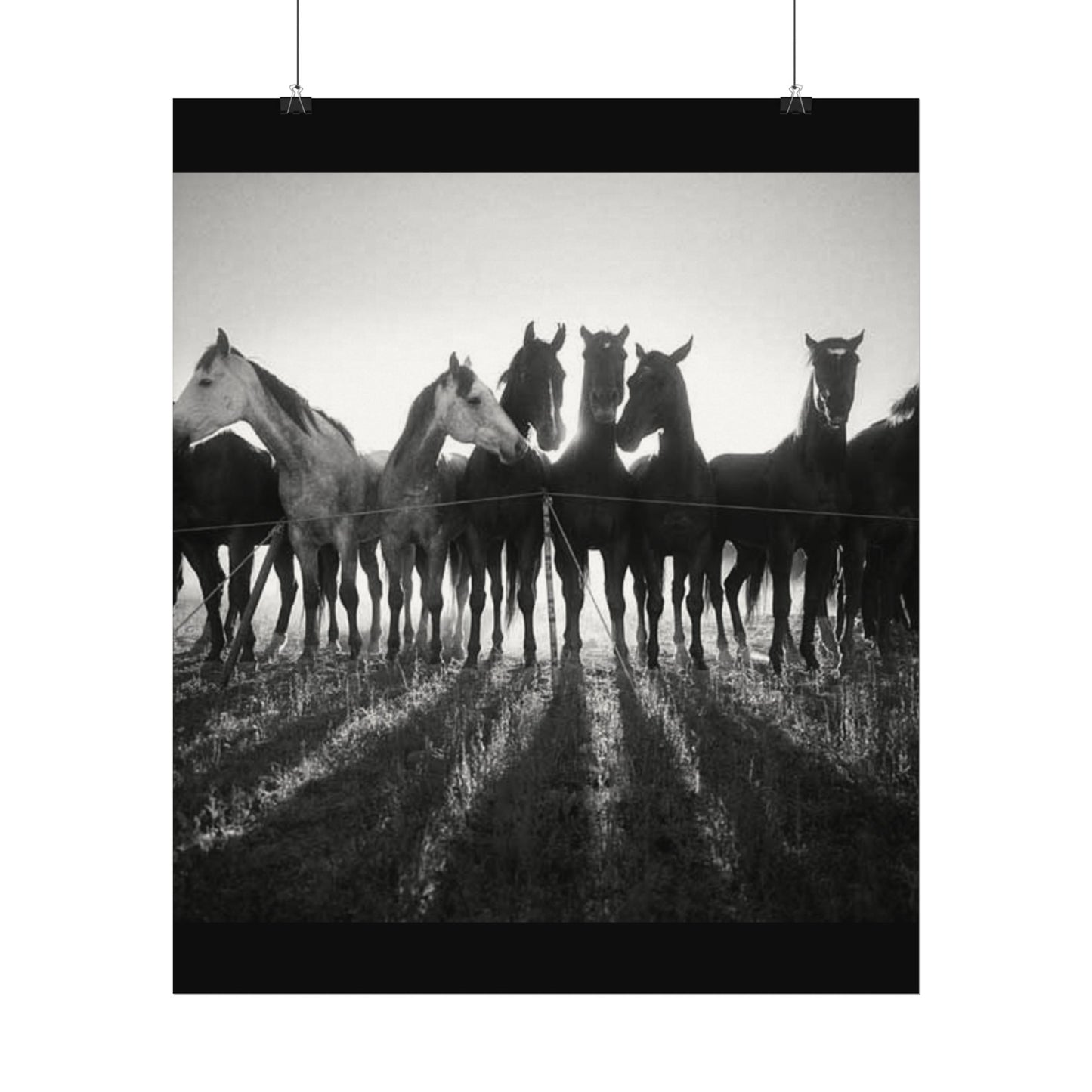 When Dawn Breaks – Western Textured Watercolor Matte Posters