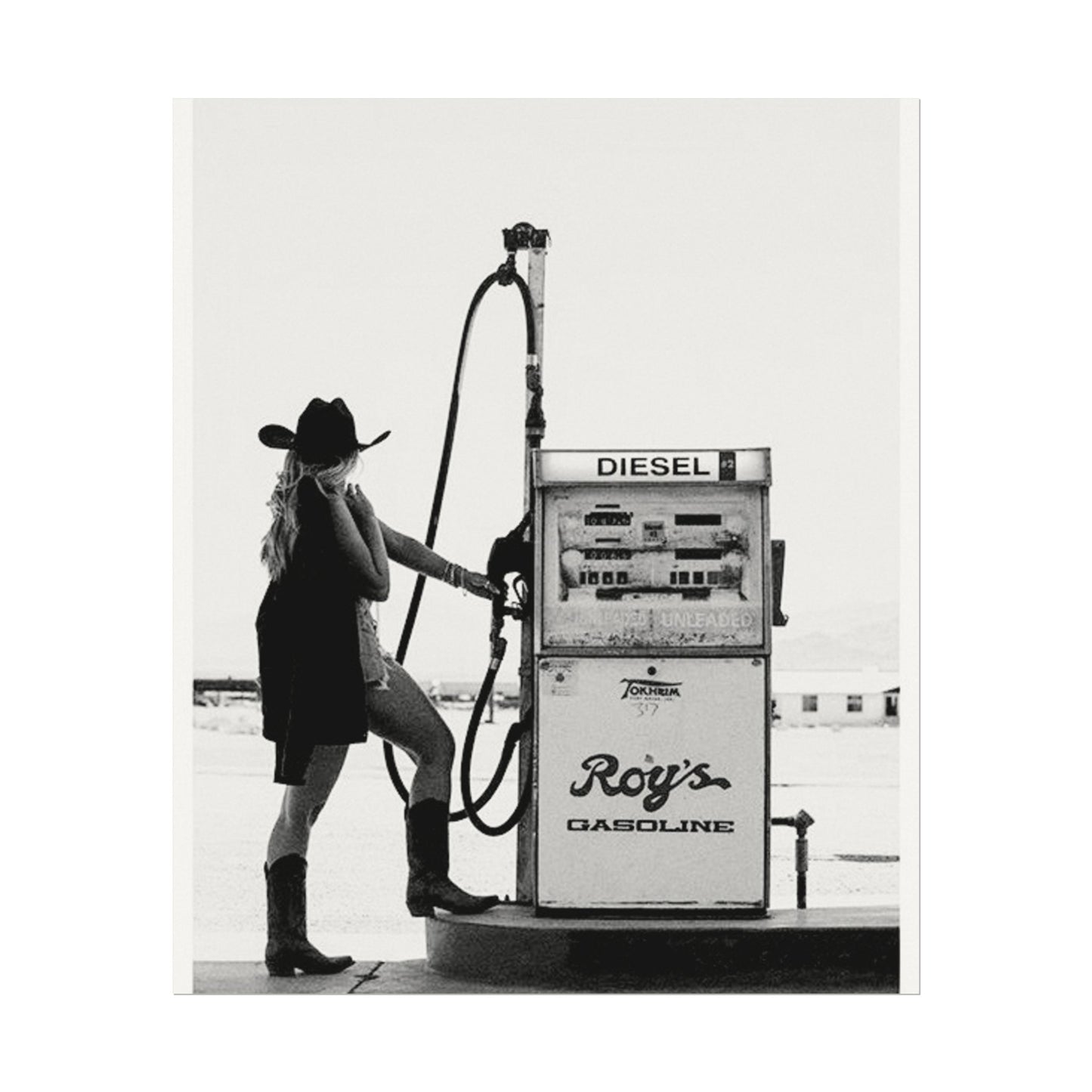 High Noon Fill Up— Western Textured Watercolor Matte Posters
