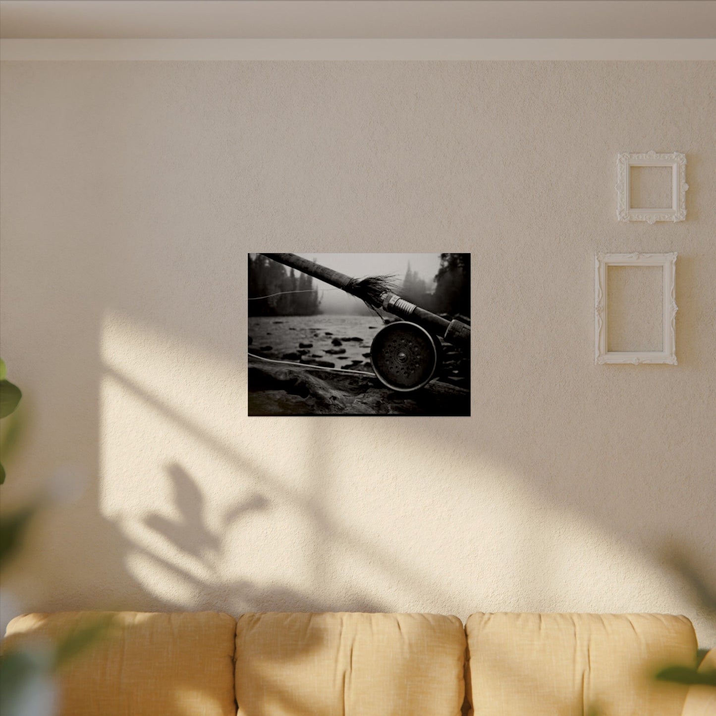 A River Runs Through It– Western Textured Watercolor Matte Posters