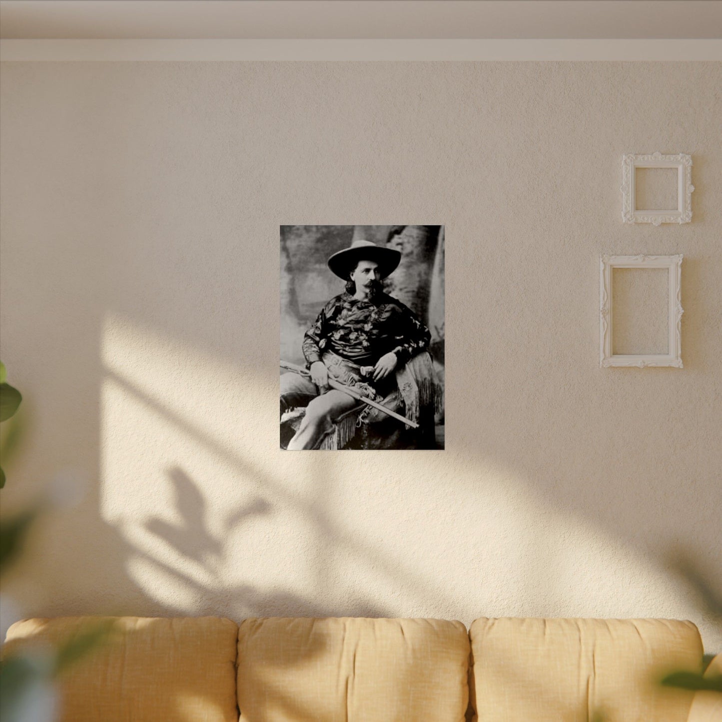 Wild Bill – Western Textured Watercolor Matte Posters