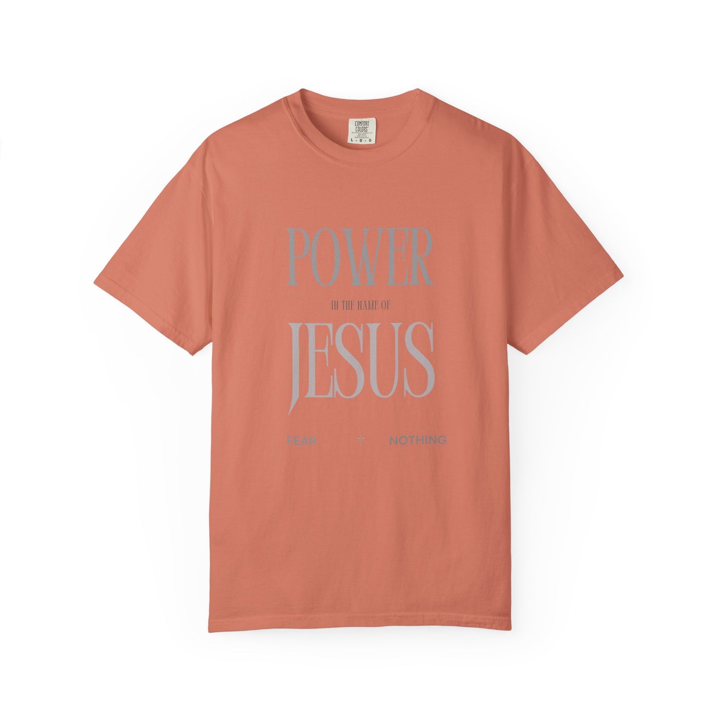 Faith-Inspired Jesus Unisex T-shirt, Power in the Name of Jesus Tee, Christian Apparel, Inspirational Gift, Religious T-shirt