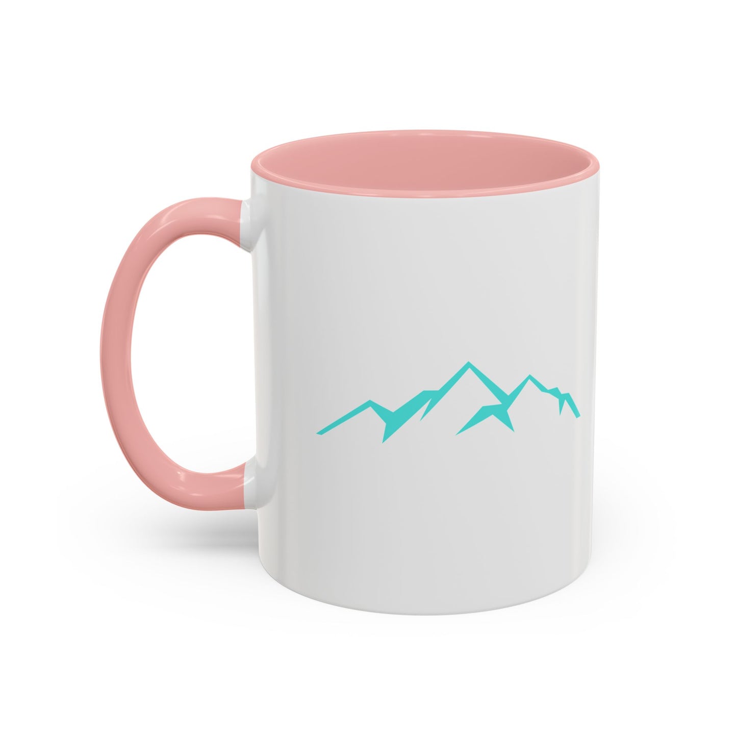 Mountain Vibes Accent Coffee Mug, Unique Gift for Nature Lovers, Adventure Mug, Hiking Enthusiast, 11oz, 15oz