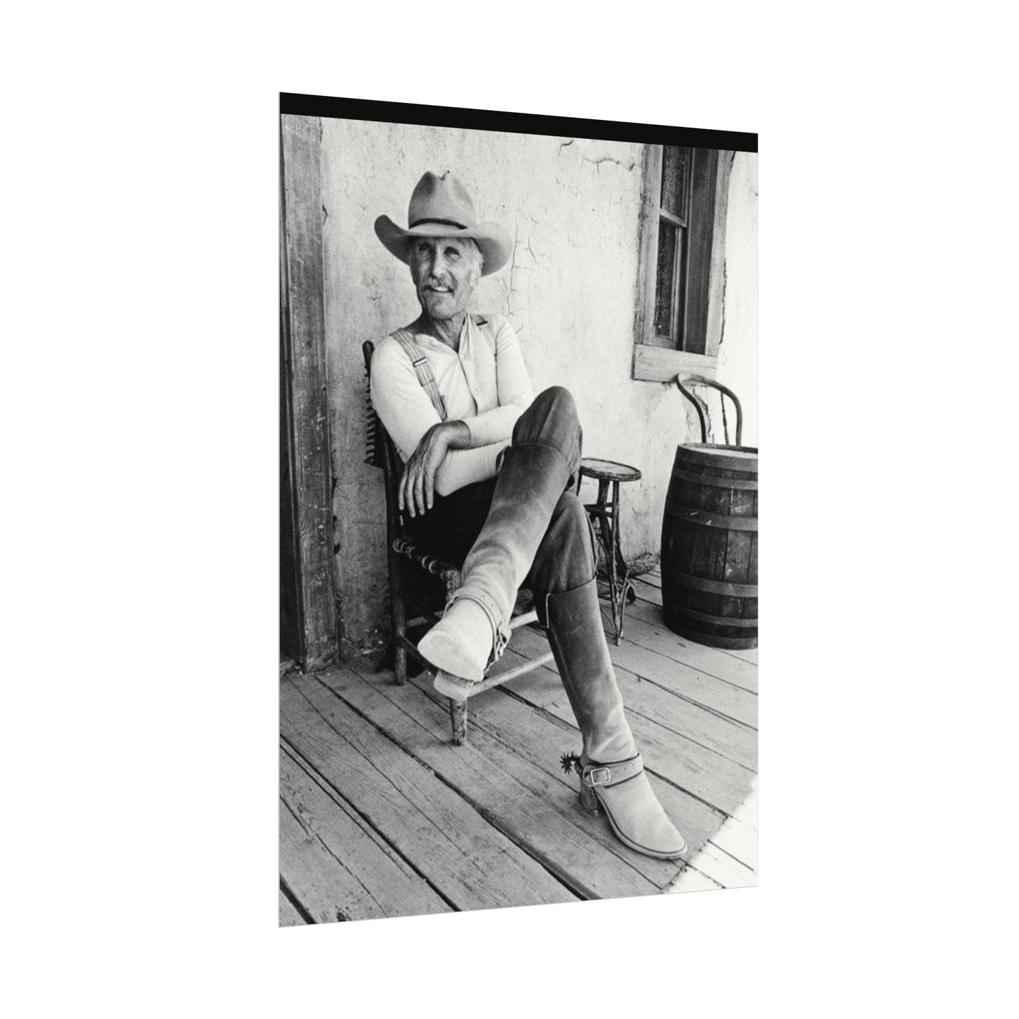 The Lonesome Dove – Western Textured Watercolor Matte Posters