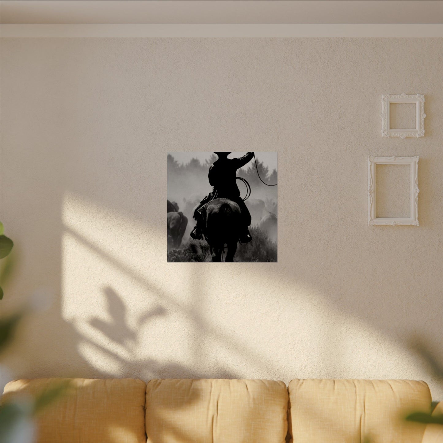 Bones Of The West  – Western Textured Watercolor Matte Posters