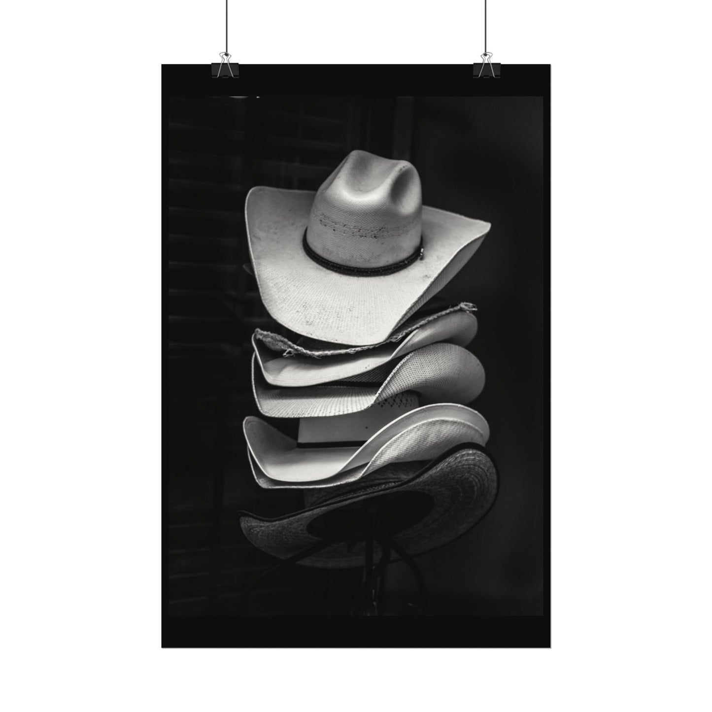 I Tip My Hat To The Keeper Of The Stars– Western Textured Watercolor Matte Posters