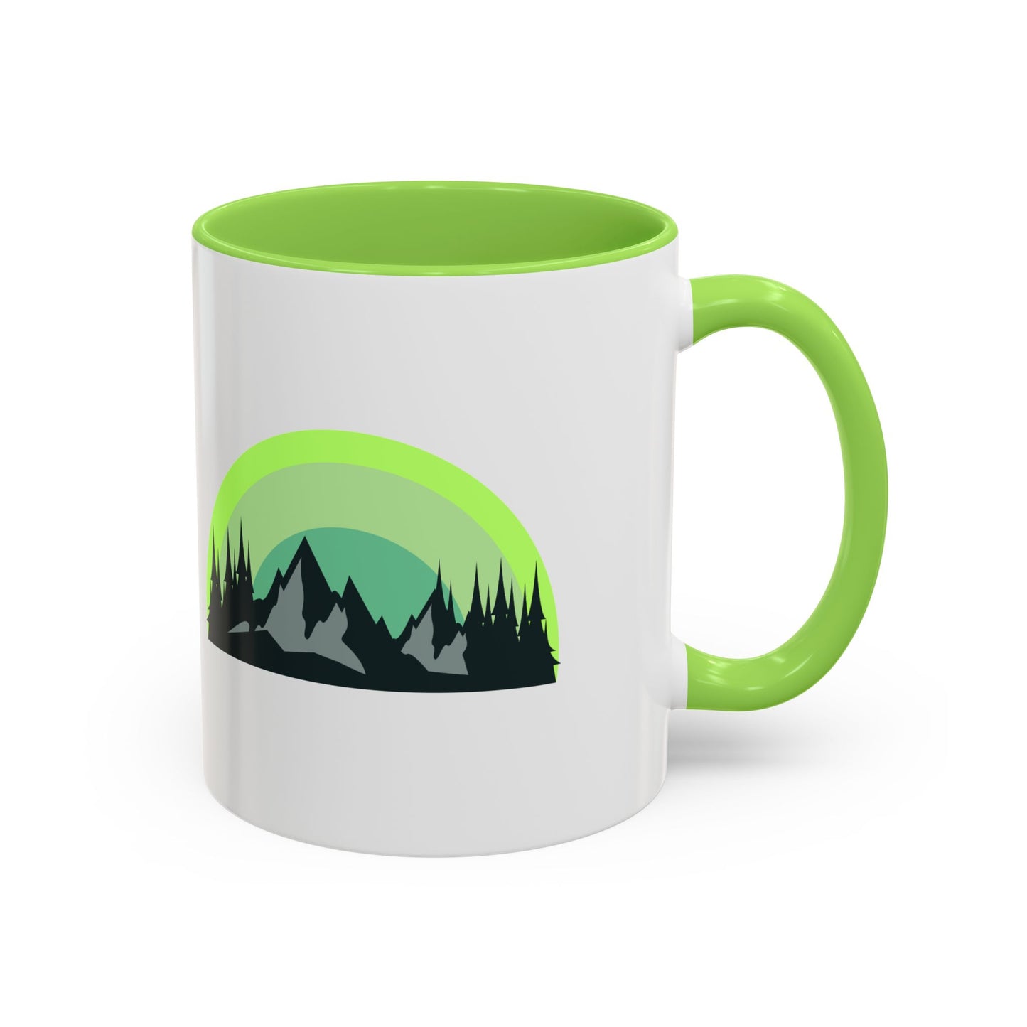 Nature-Inspired Colorful Mug | Perfect Gift for Outdoors Lovers, Campers, Coffee Lovers, Unique Housewarming Gift, 11oz 15oz