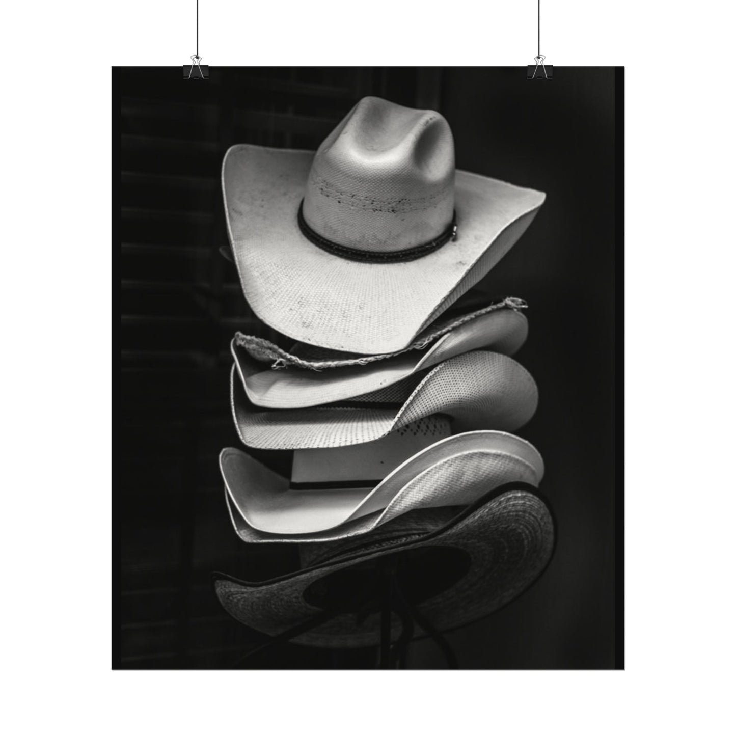 I Tip My Hat To The Keeper Of The Stars– Western Textured Watercolor Matte Posters