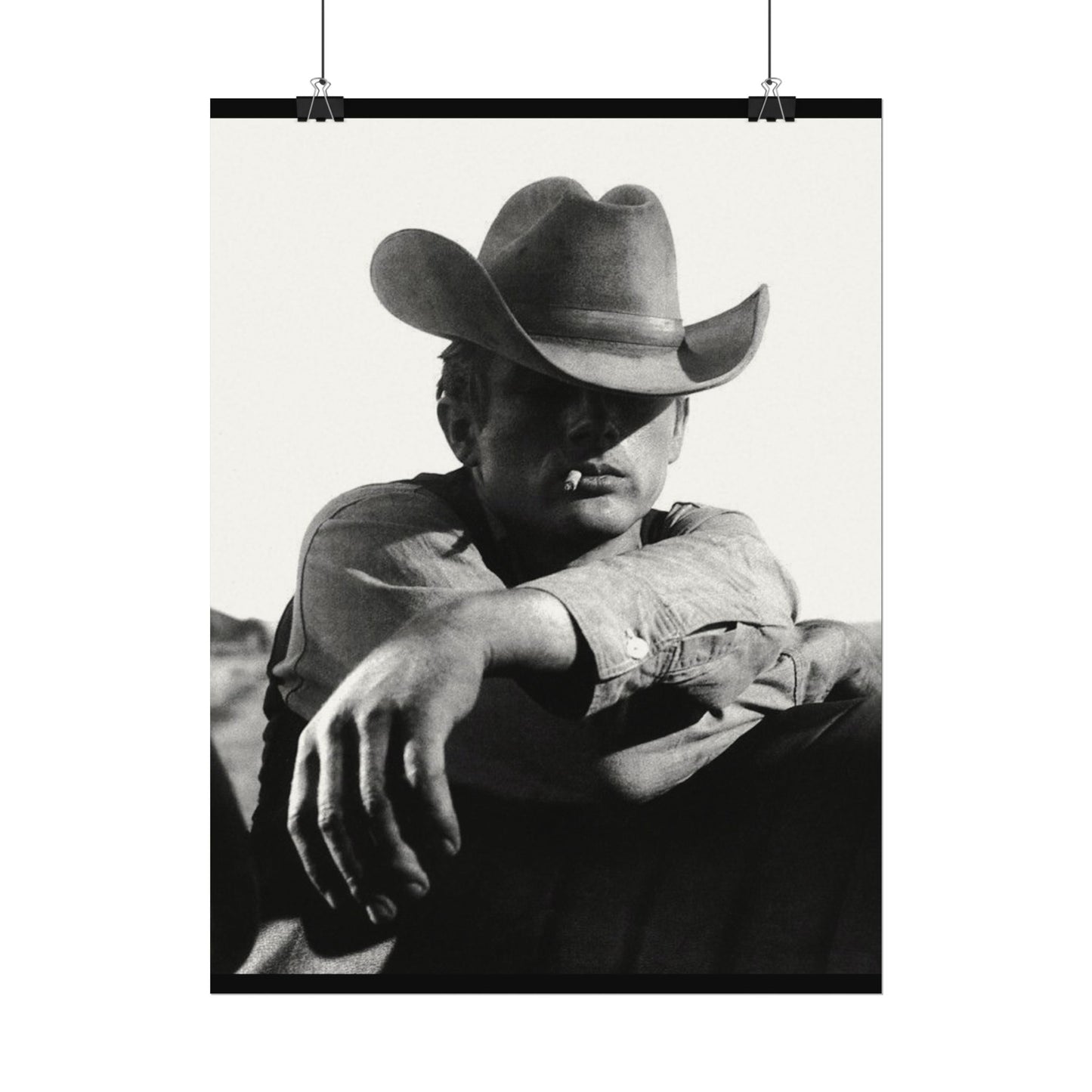 Sage & Smoke – Western Textured Watercolor Matte Posters