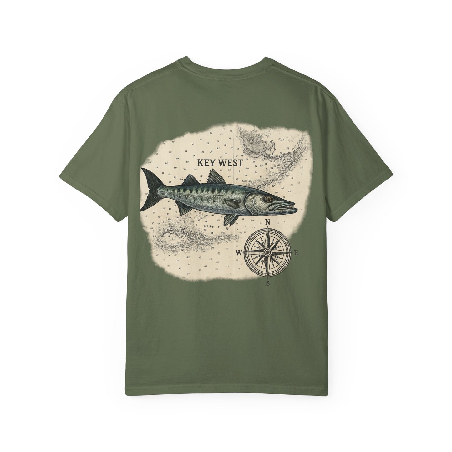 Barracuda Fishing T-shirt, Hooked Horizon Co, Angler Gifts