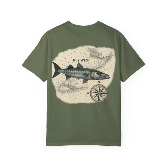 Barracuda Fishing T-shirt, Hooked Horizon Co, Angler Gifts
