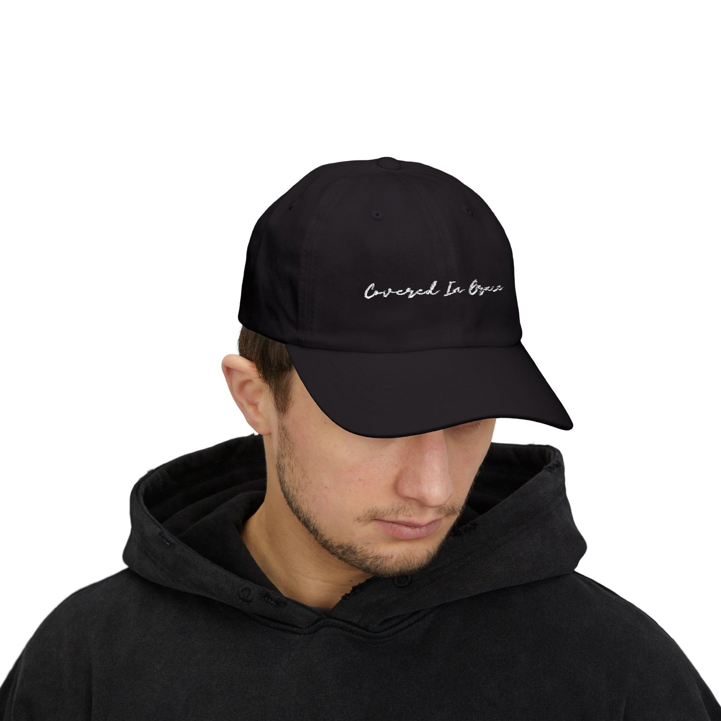 Covered In Grace Spiritual Dad Cap, Christian, Power by Jesus Cap, Casual Hat for Men, Everyday Wear, Perfect Gift for Everyone, God is Love