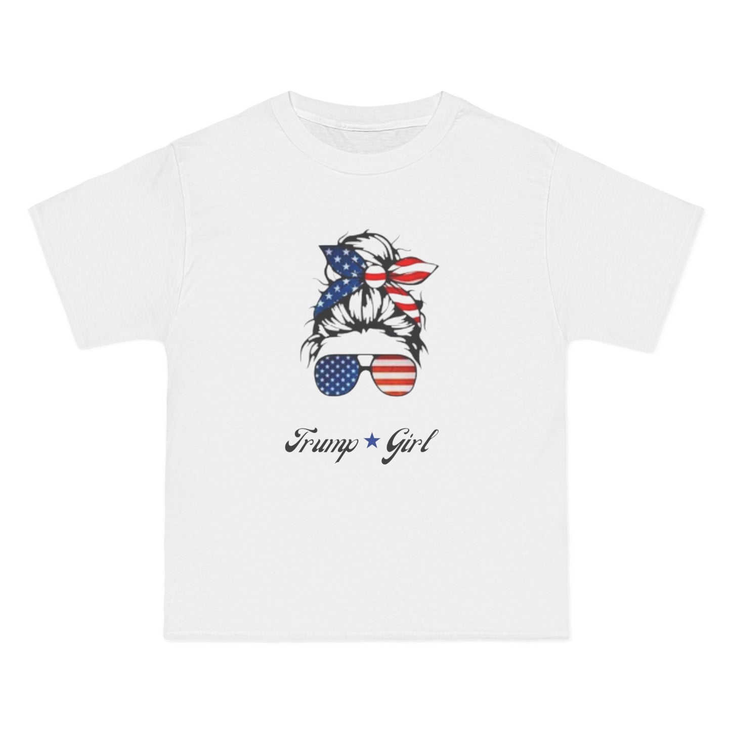 Trump Girl Patriotic T-Shirt | America 1776 Design, Fourth of July Shirt, Independence Day Tee, Memorial Day Top, Gift for Veterans