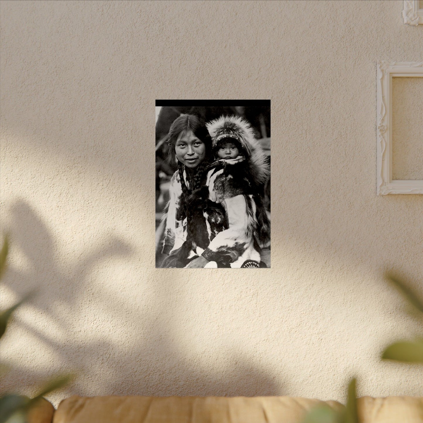 A Mother's Heart – Western Textured Watercolor Matte Posters