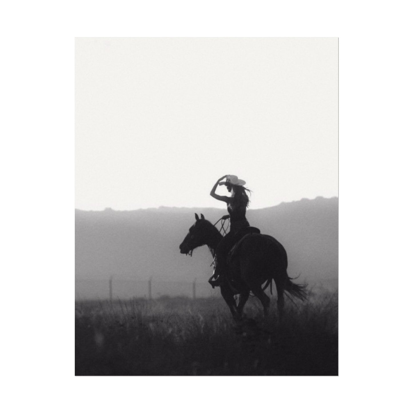 Timeless Beauty – Western Textured Watercolor Matte Posters