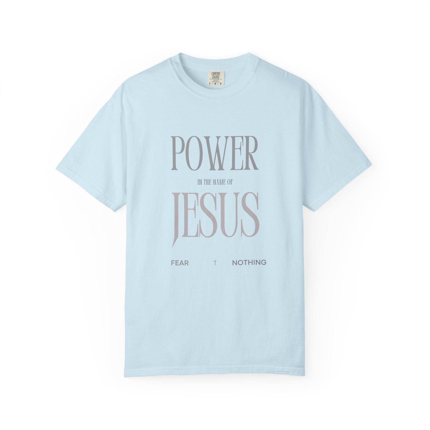 Faith-Inspired Jesus Unisex T-shirt, Power in the Name of Jesus Tee, Christian Apparel, Inspirational Gift, Religious T-shirt