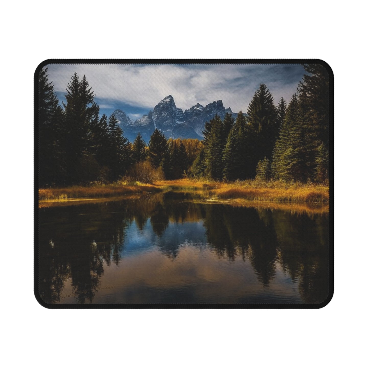 Mountain Views Non-Slip Gaming Mouse Pad, Computer Accessories, Gamer Gift, Desk Decor, Unique Mouse Mat, Animal Lover Gift