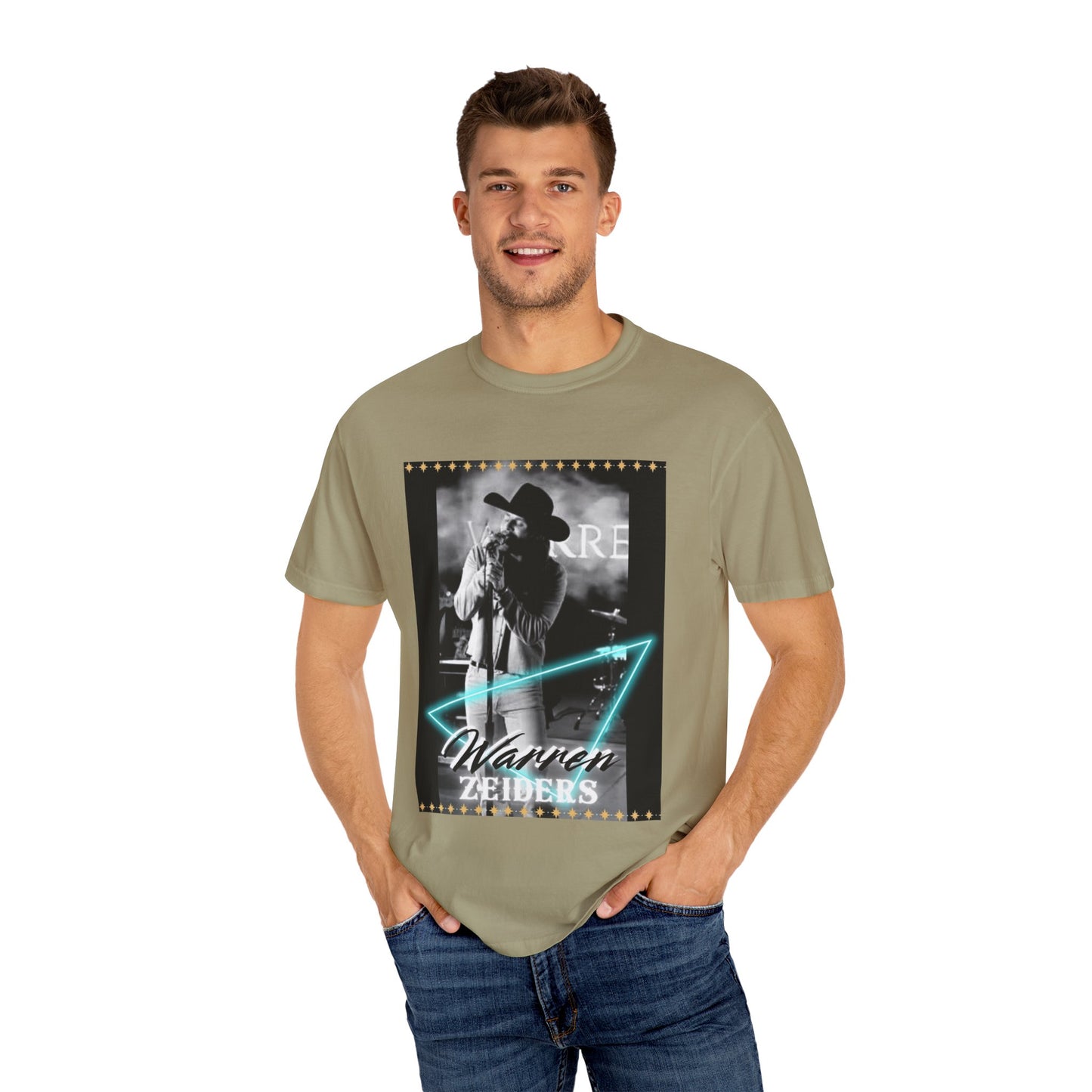 Zeiders 2 Unisex Garment Dyed T-Shirt, Vintage Music Tee, Concert Merchandise Country Music Fan Shirt