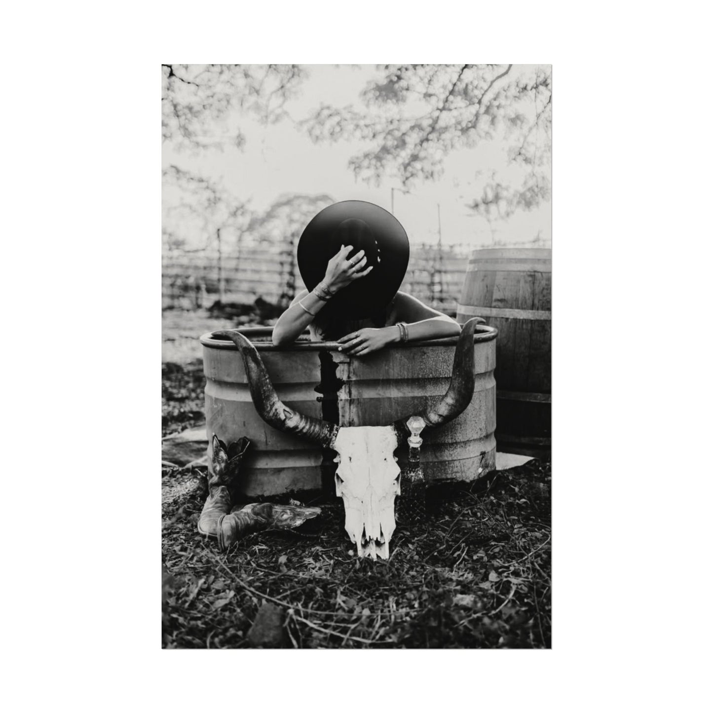 Unapologetically Wild – Western Textured Watercolor Matte Posters