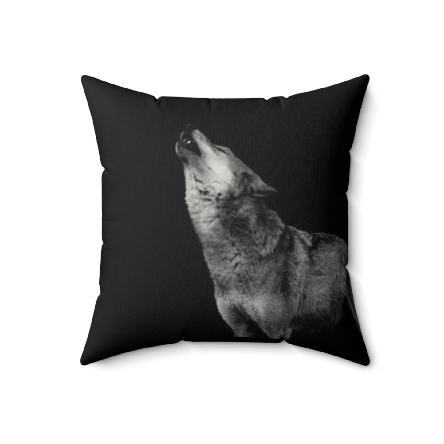 2 In 1 The Warrior & The Wolf Faux Suede Pillow, Cozy Home Decor, Motivational Cushion, Bohemian Bedroom Accessory, Unique Gift Idea, Stay Wild