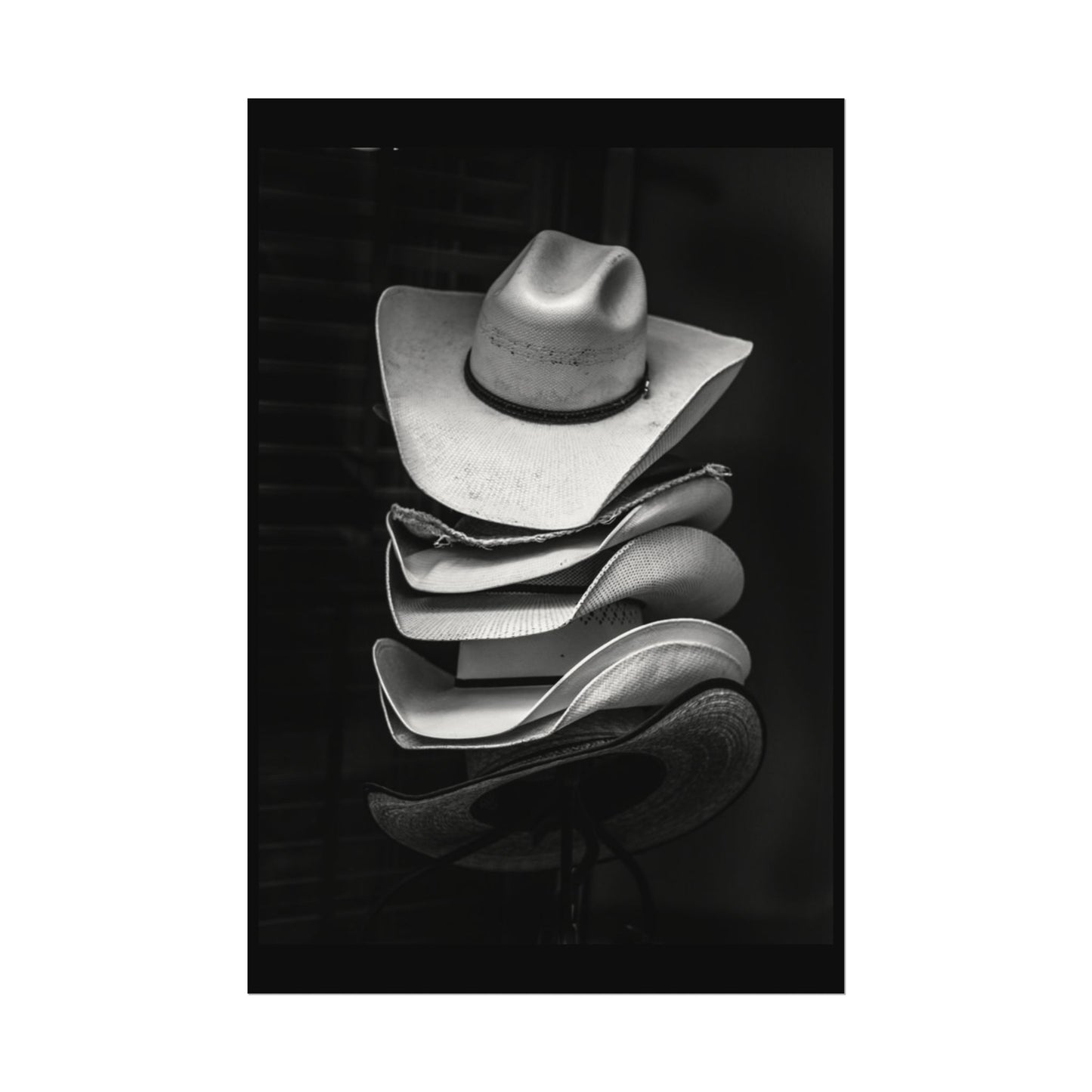 I Tip My Hat To The Keeper Of The Stars– Western Textured Watercolor Matte Posters