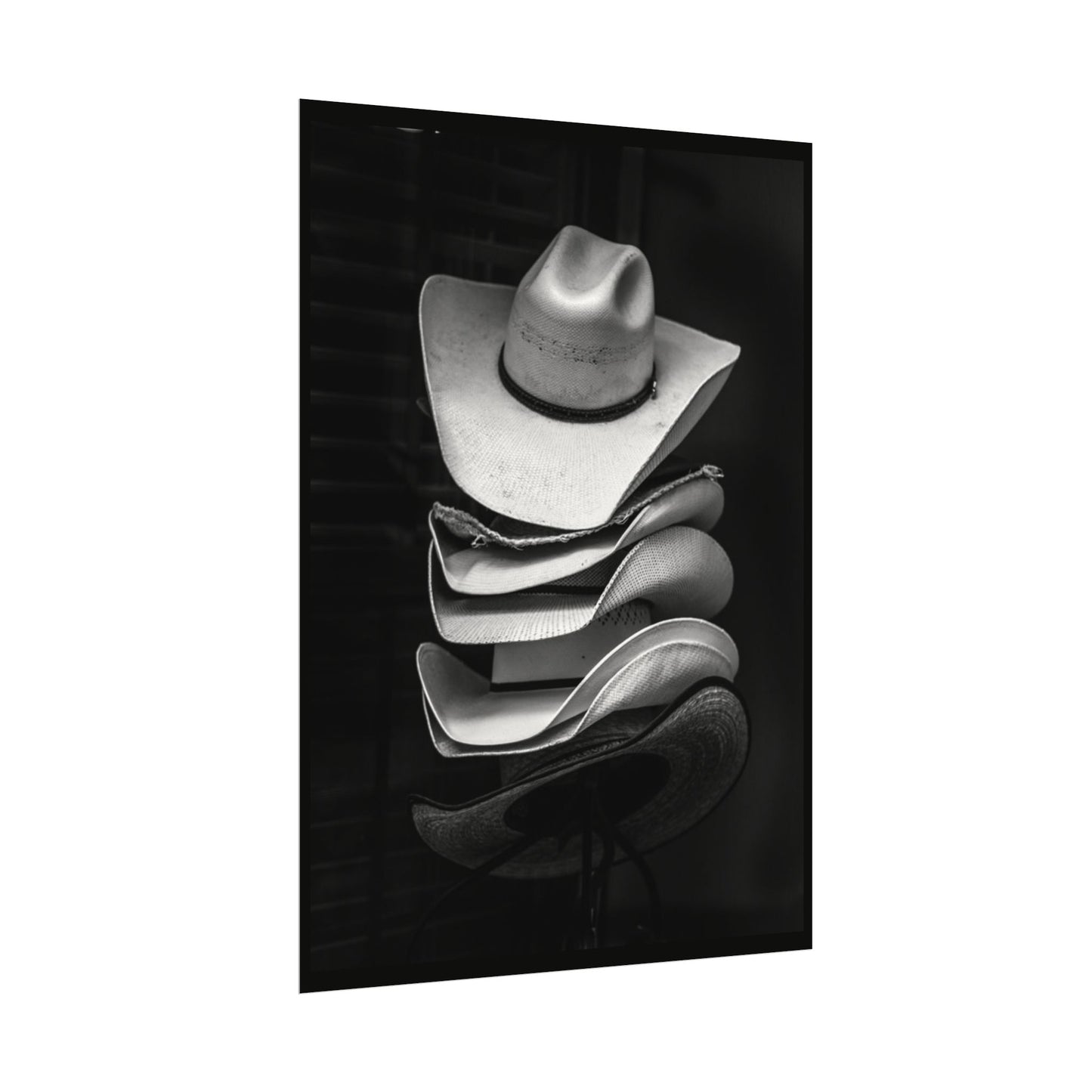 I Tip My Hat To The Keeper Of The Stars– Western Textured Watercolor Matte Posters