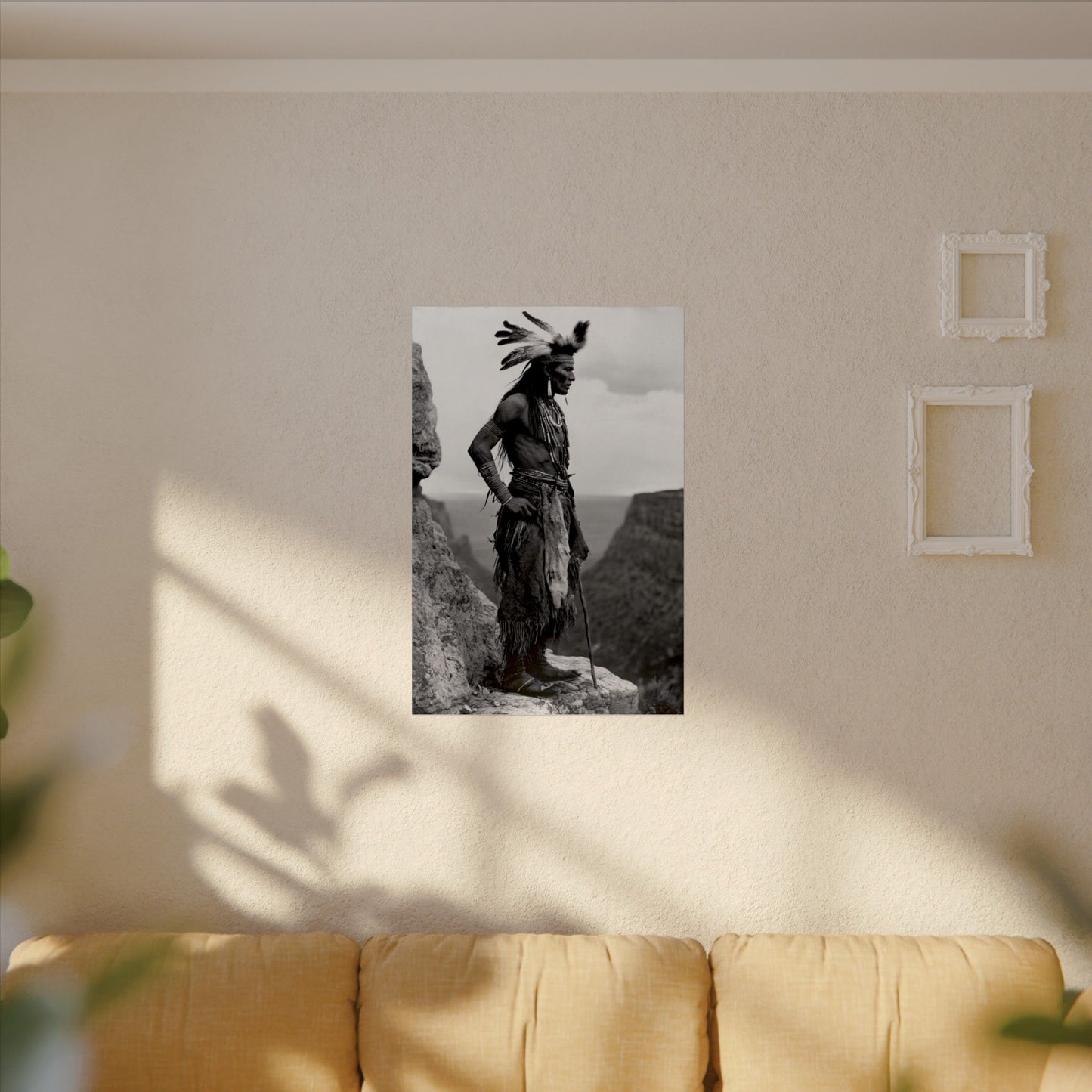 Sacred Horizons – Western Textured Watercolor Matte Posters