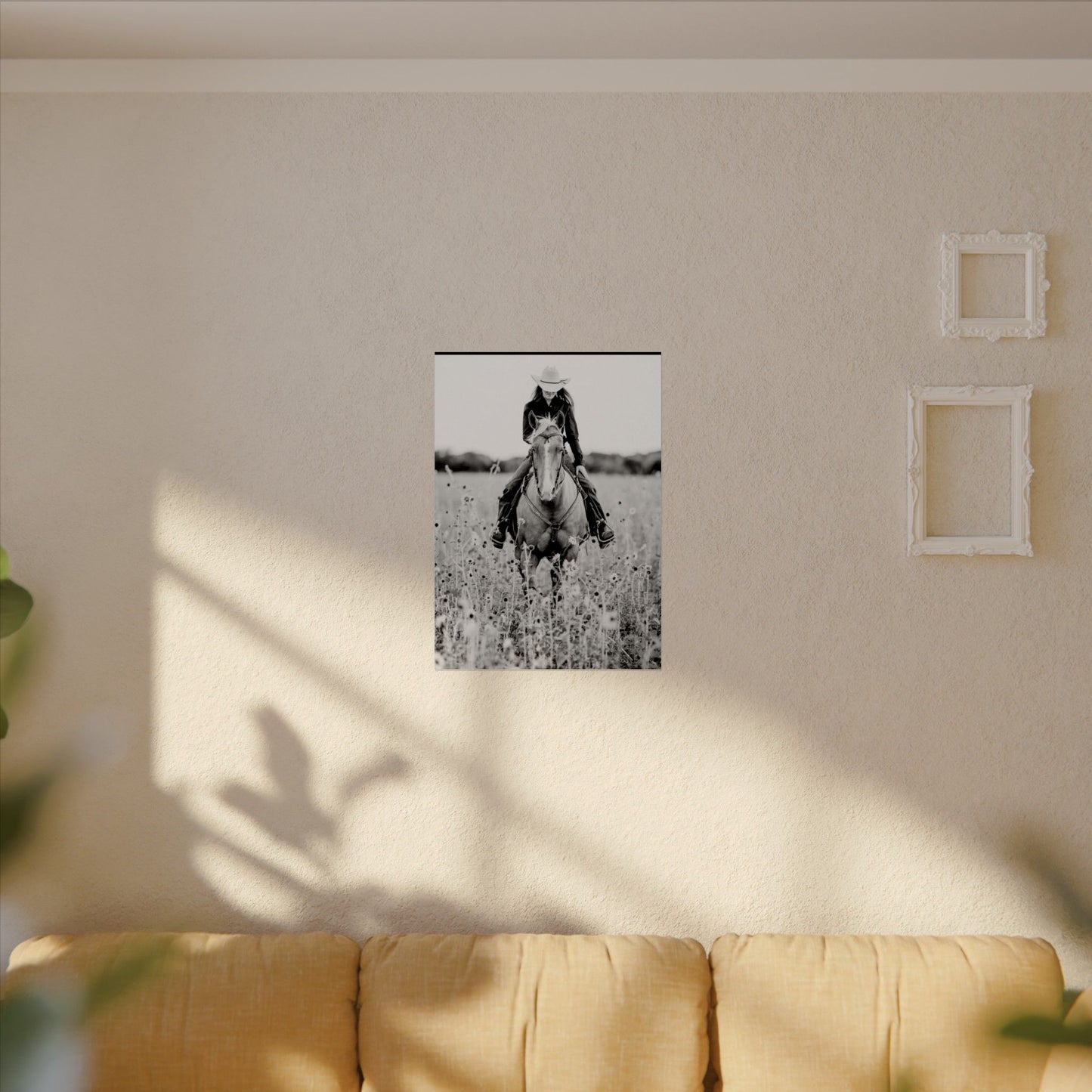 Summer Fields – Western Textured Watercolor Matte Posters