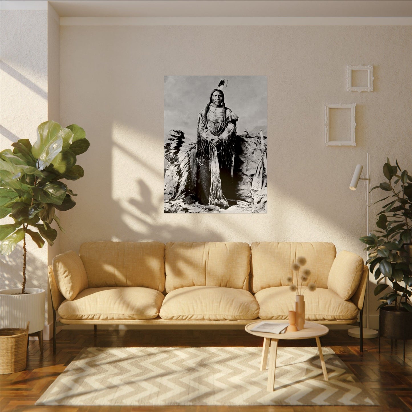 Enduring Spirit– Western Textured Watercolor Matte Posters